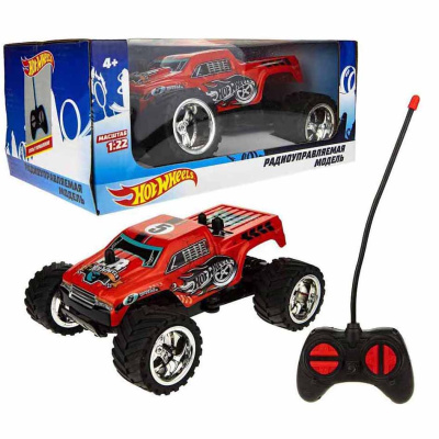 Игрушка машинка Багги на радиоуправлении Hot Wheels 1toy Т21684